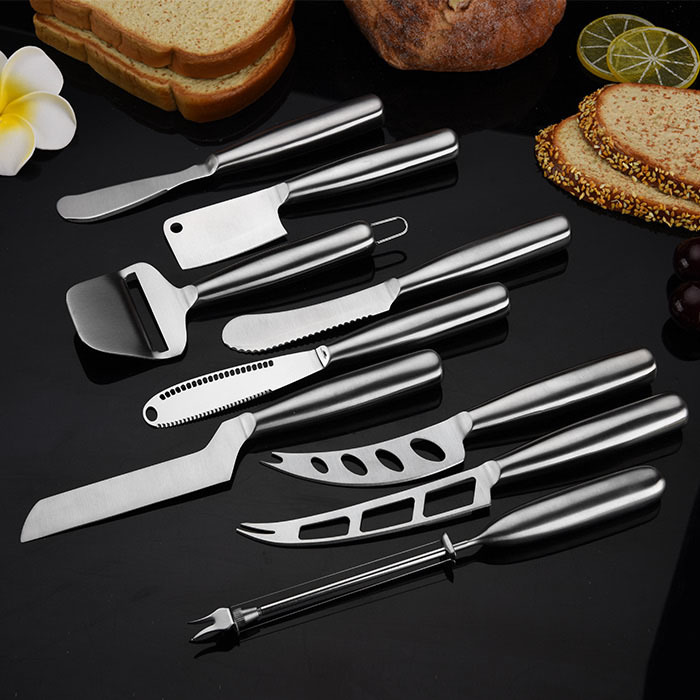 Stainless Steel Butter Cheese Spreaders Cutter Set K1363-09T