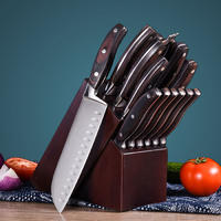 RUITAI 5Cr15MoV High Carbon Steel Professional Chef Knife Set GM1825