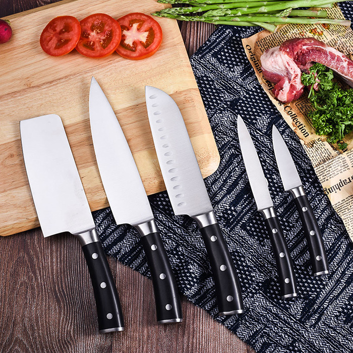 RUITAI 5 PCS Top Chef Knife Set ABS Handle GS1750-06T