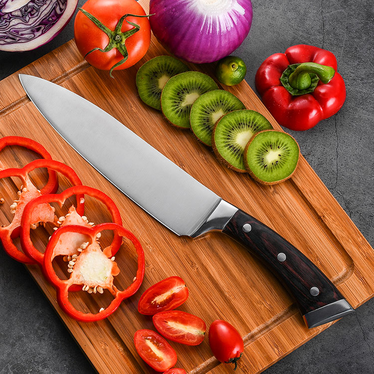 RUITAI Pakkawood Triple Rivets Forged Global Chef Knife GM1605