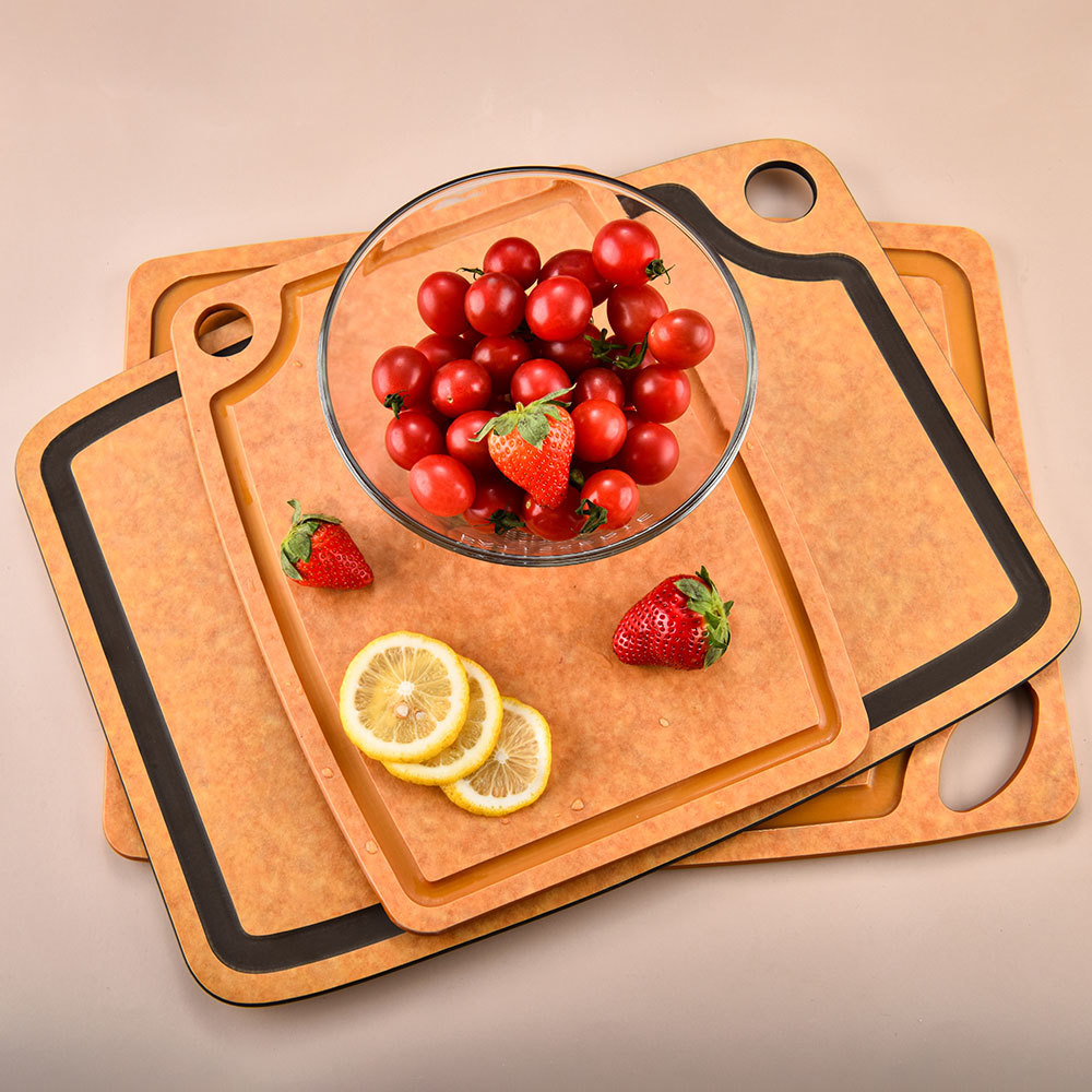 Wooden Cutting Boards With Handle Non-Slip Multipurpose RUITAI ZX2