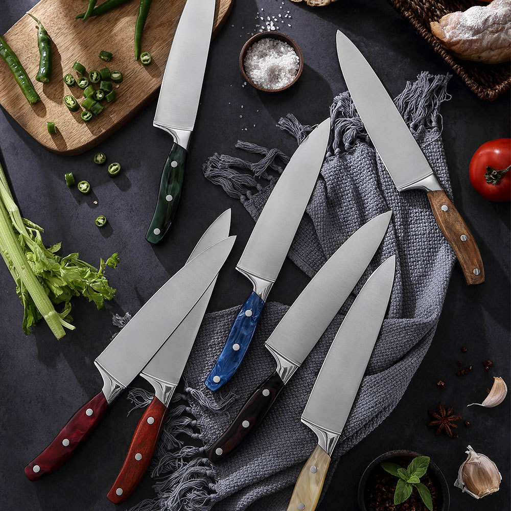 RUITAI New material professional ODM custom master acrylic chef knife GM1825