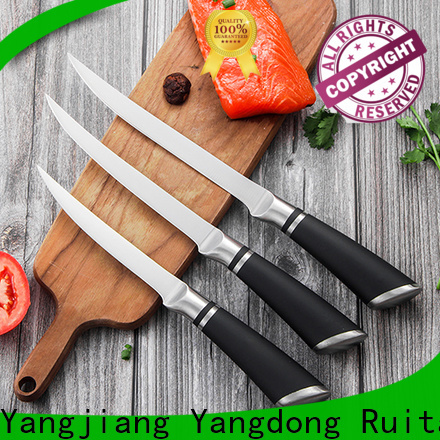 New top rated kitchen knife set steel supply for mincing