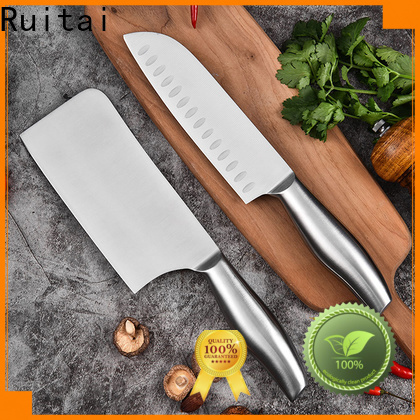 Ruitai Top kitchen knife set with stand manufacturers for slicing