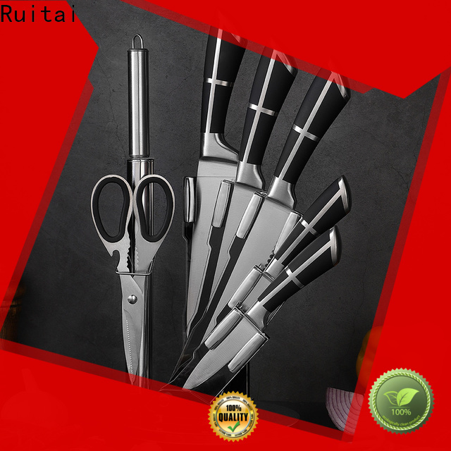 Ruitai Latest good kitchen knife set brands company for mincing