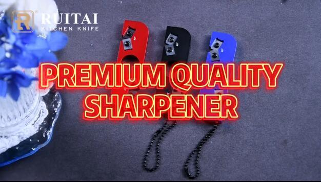 RUITAI Premium Mini Portable Multi-Function Pocket Outdoors Knife Sharpener