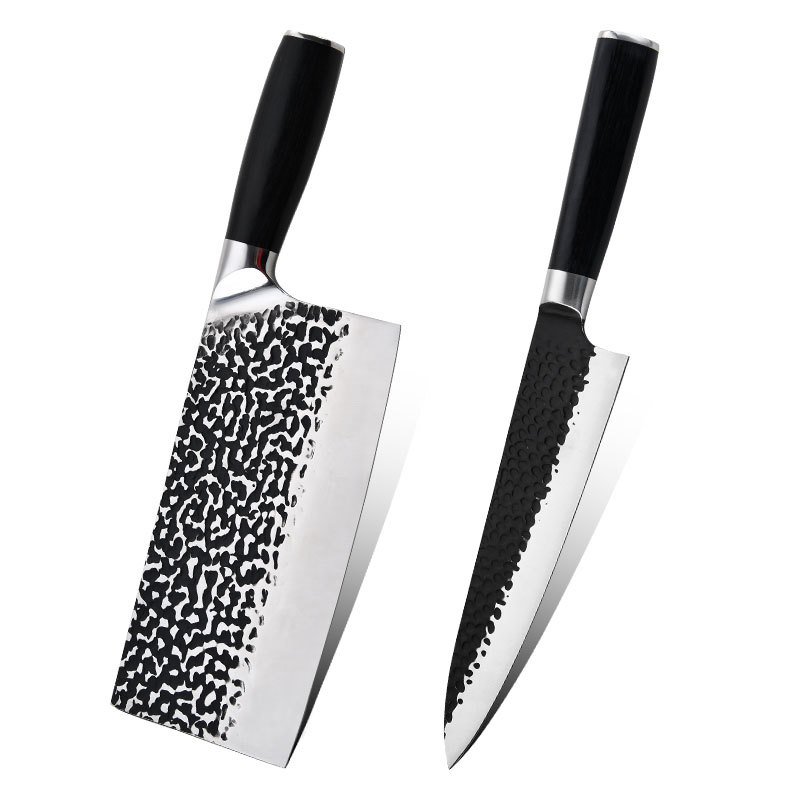 Chef Knife Set Kitchen Cooking Chinese Meat Cleaver WN162-1-1