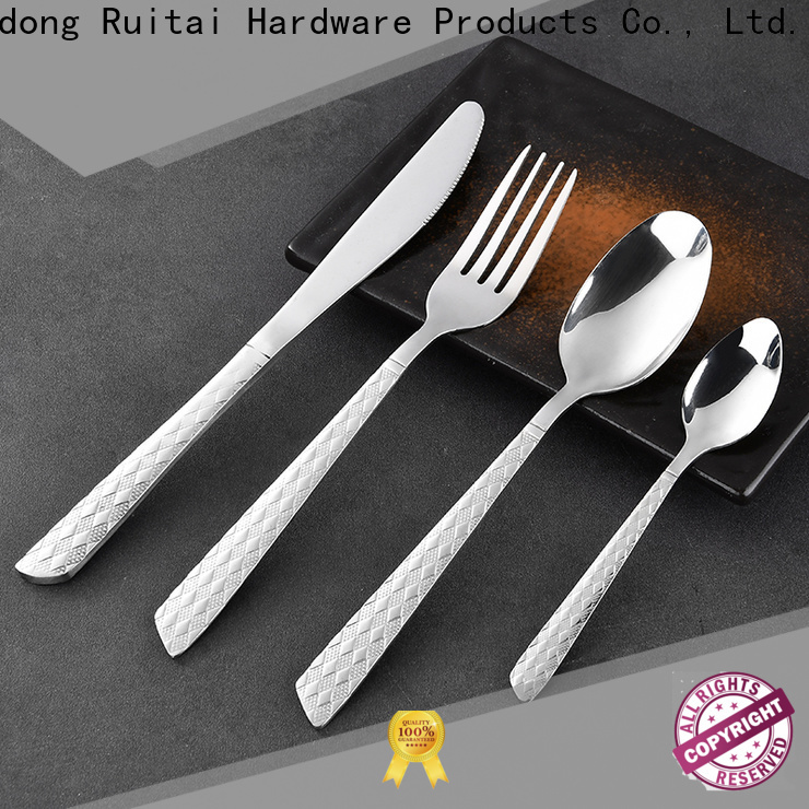 Ruitai Best high quality cutlery set supply for party use