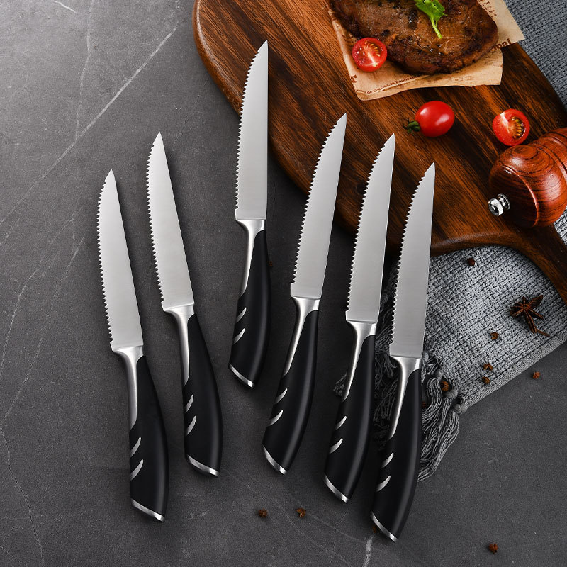 RUITAI Steak Knife Set With Hollow Handle For Kitchen GS2070-06T-1