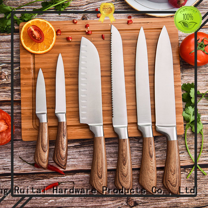 Ruitai Best good quality kitchen knife set supply for chopping