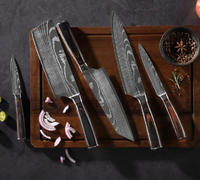 RUITAI amazon top selling OEM damascus kitchen knife set GM1606