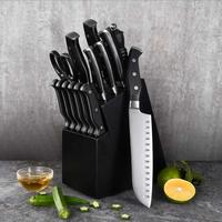 RUITAI Stainless Steel Chef knife set with wooden block Customized Box Stainless GS906