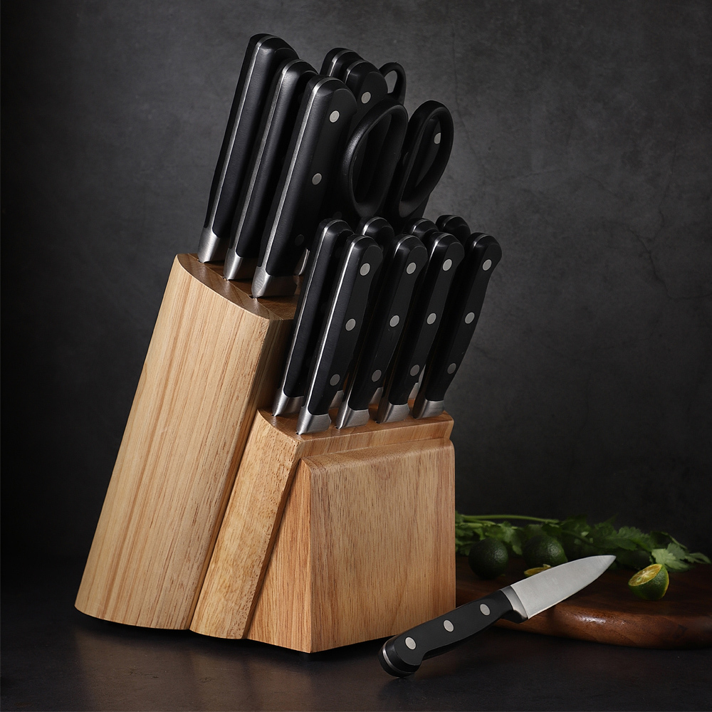 RUITAI Classic kitchen chef knife set with block GS702